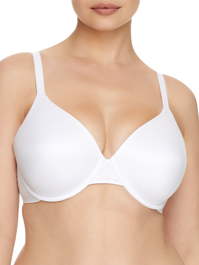 Bali Comfort Revolution Soft Touch Perfect T-shirt Underwire Df3468 In White