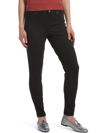 Hue High-waist Denim Leggings In Black