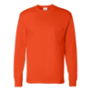 HANES AUTHENTIC LONG SLEEVE POCKET T-SHIRT