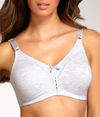 Bali Double Support Cotton Wire-free Bra In White