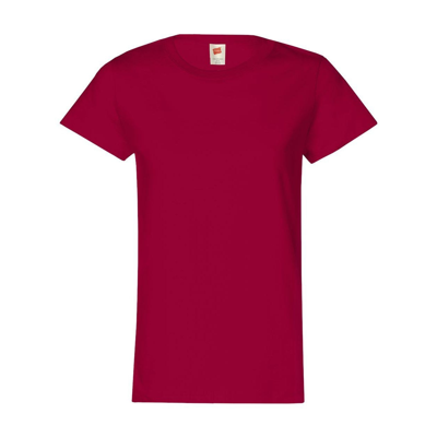 Hanes Essential-t Womens T-shirt In Silver