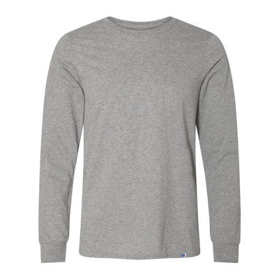 Russell Athletic Essential 60/40 Performance Long Sleeve T-shirt In Blue