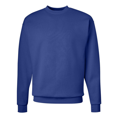 Hanes Ecosmart Crewneck Sweatshirt In Blue