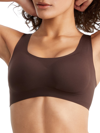 Le Mystere Smooth Shape Wire-free Bralette In Cocoa Bean