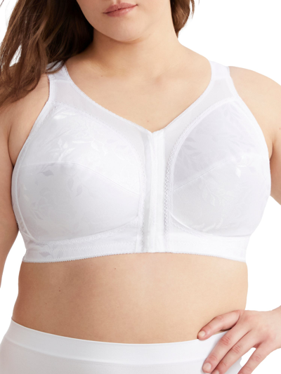 Playtex Women's 18 Hour Front-close Wire-free Bra In White