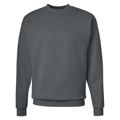 Hanes Ecosmart Crewneck Sweatshirt In Grey