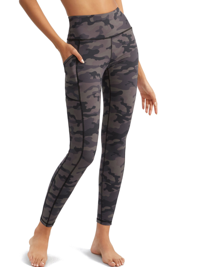 Bare High Impact High-waist Leggings In Camo Print