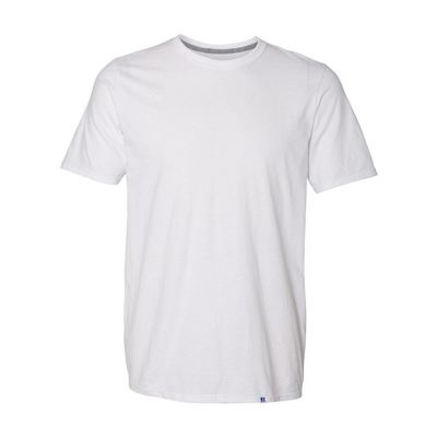 Russell Athletic Essential 60/40 Performance T-shirt In White
