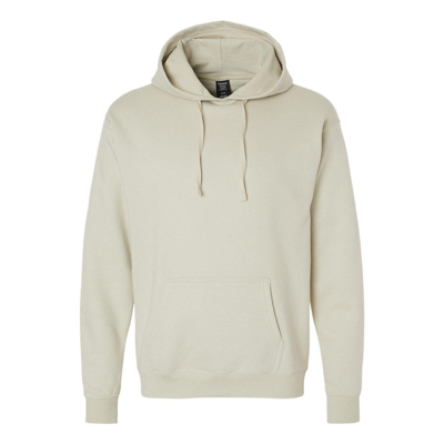 Hanes Perfect Fleece Hooded Sweatshirt In Beige