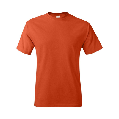 Hanes Authentic T-shirt In Orange