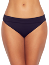 Panache Anya Riva Fold-over Bikini Bottom In Black