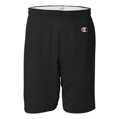 Champion Cotton Jersey 6 Shorts In Black