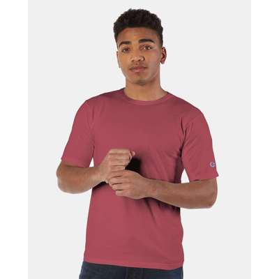 Champion Garment-dyed T-shirt In Pink