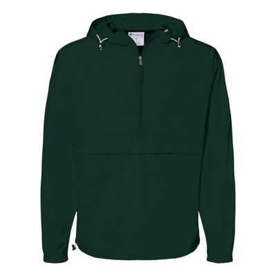 Champion Packable Quarter-zip Jacket In Green