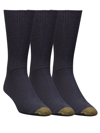 GOLD TOE MEN'S FLUFFIES CREW SOCKS 3-PACK