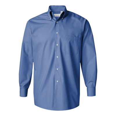 Van Heusen Silky Poplin Shirt In Blue