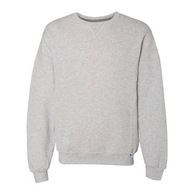 Russell Athletic Dri Power Crewneck Sweatshirt In Grey