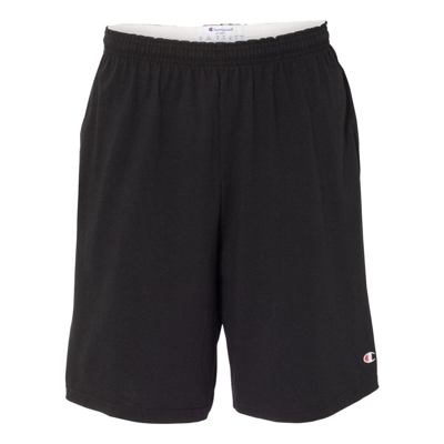 Champion Cotton Jersey 9 Shorts With Pockets In Black