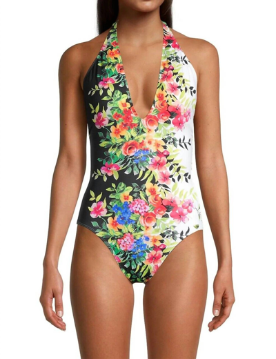 Johnny Was Spring Halter One Piece In Multi