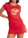 Bare The Cotton Jersey Sleep Shirt In Pink