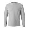 Hanes Authentic Long Sleeve Pocket T-shirt In Orange