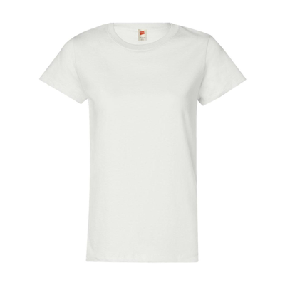 Hanes Essential-t Womens T-shirt In White