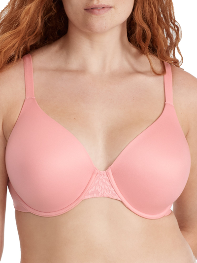Bali Comfort Revolution Soft Touch Perfect T-shirt Bra In Rose Bloom Pink