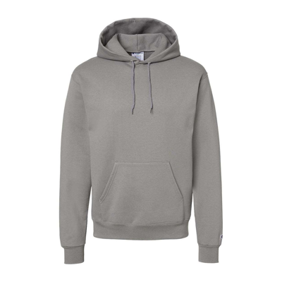 Champion Powerblend Hooded Sweatshirt In Black