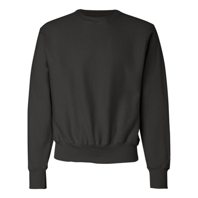 Champion Reverse Weave Crewneck Sweatshirt In Black