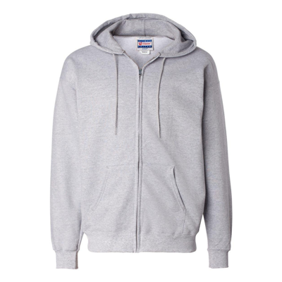 Hanes Ultimate Cotton Full-zip Hooded Sweatshirt In Orange