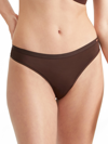 Le Mystere Infinite Comfort Thong In Cocoa Bean