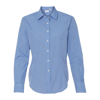 Van Heusen Women's Gingham Check Shirt In Blue