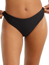 SUNSETS WOMEN'S BLACK ALANA HIPSTER BIKINI BOTTOM