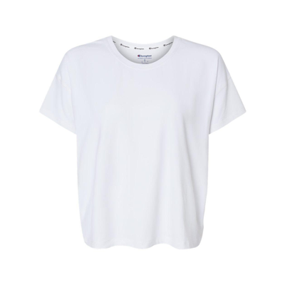 Champion Women's Sport Soft Touch T-shirt In White