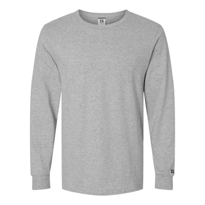 Russell Athletic Combed Ringspun Long Sleeve T-shirt In Multi