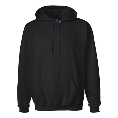 Hanes Ultimate Cotton Hooded Sweatshirt In Black