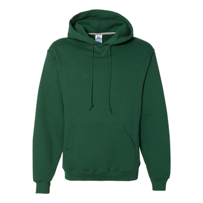 Russell Athletic Dri Power Hooded Sweatshirt In Green