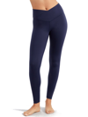 Bare Low Impact Criss-cross High-waist Leggings In Black