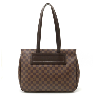 Pre-owned Louis Vuitton Canvas Shoulder Bag () In Brown