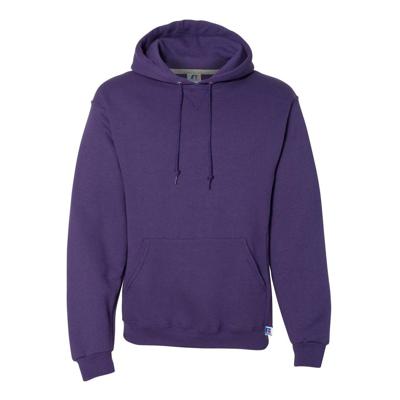 Russell Athletic Dri Power Hooded Sweatshirt In Purple