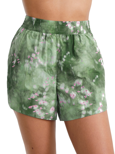 Sweaty Betty Anytime Pull-on Shorts In Green Meadow
