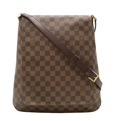Pre-owned Louis Vuitton Musette Canvas Shoulder Bag () In Brown