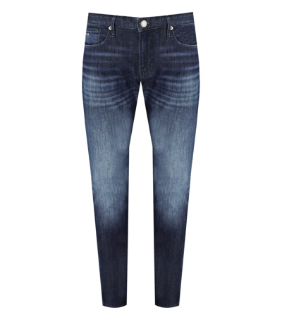 Emporio Armani J06 Slim Fit Blue Jeans