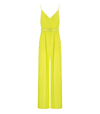 Elisabetta Franchi Cedar Belted Jumpsuit In Yellow