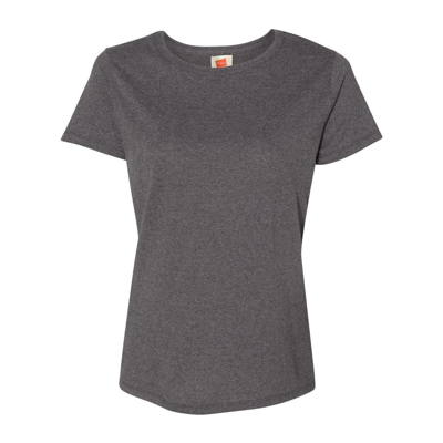 Hanes Essential-t Womens T-shirt In Grey