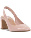 Vince Camuto Hamden Slingback Pumps Women In Pale Peony Patent Leather