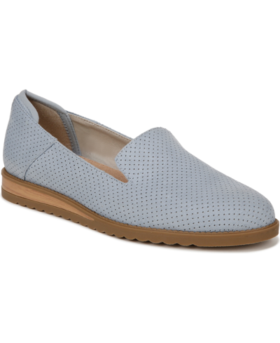 Dr. Scholl's Women's Jetset Loafers In Summer Blue Microfiber