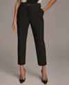 Donna Karan Women's Slim-leg Ankle Pants, Regular & Petite In Black