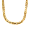 BY ADINA EDEN CHUNKY PAVE ACCENTED UNIQUE SHAPE CHAIN NECKLACE