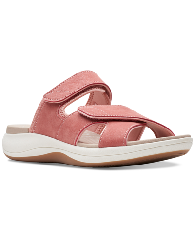 Clarks Cloudsteppers Mira Ease Casual-style Sandals In Red